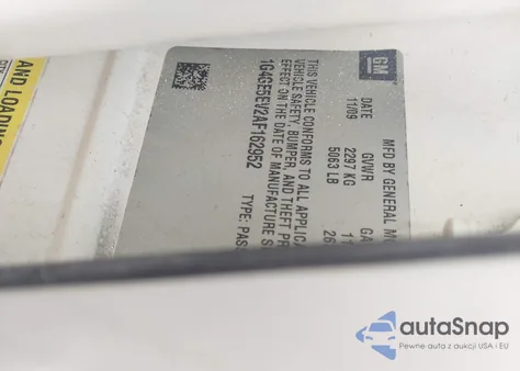 2010 Buick Lacrosse Cxs из США, поврежденный, VIN 1G4GE5EV2AF162952